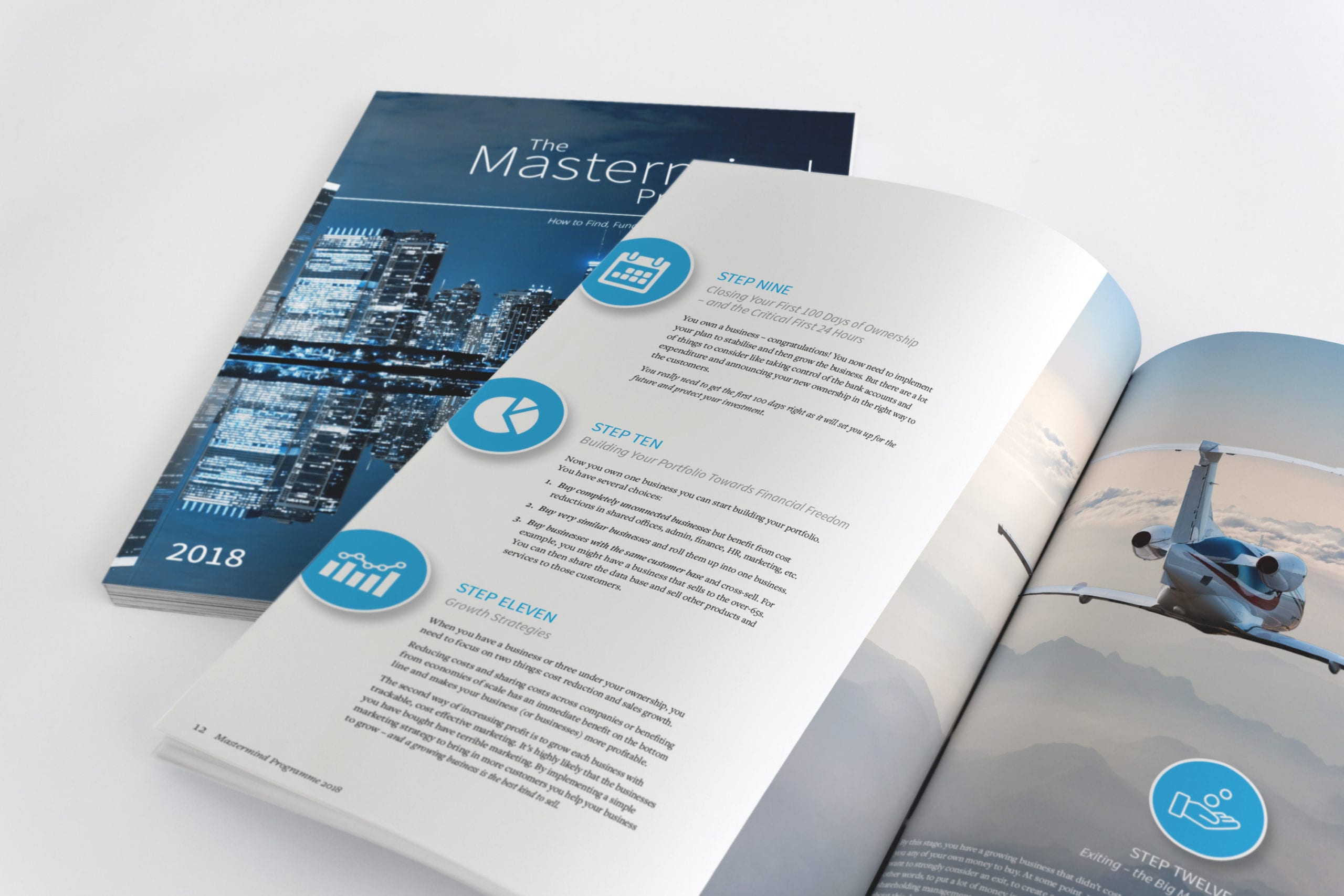 Investment brochure design for Jonathan Jay