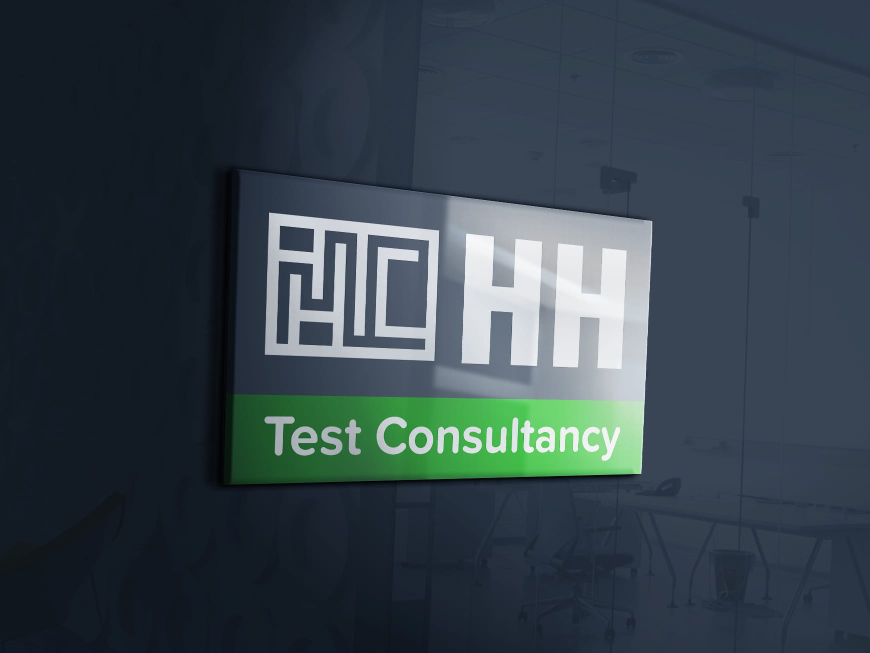 Logo design for HH Test Consultancy