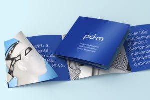 Leaflet design for Pd-m International