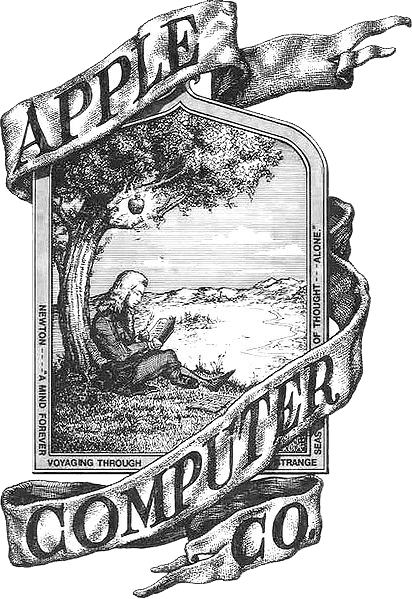 Apple_first_logo - Pixooma - Success by design Original Apple logo – 1976
