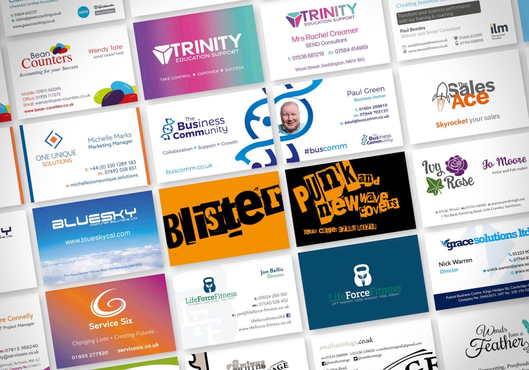 Business Cards Landscape