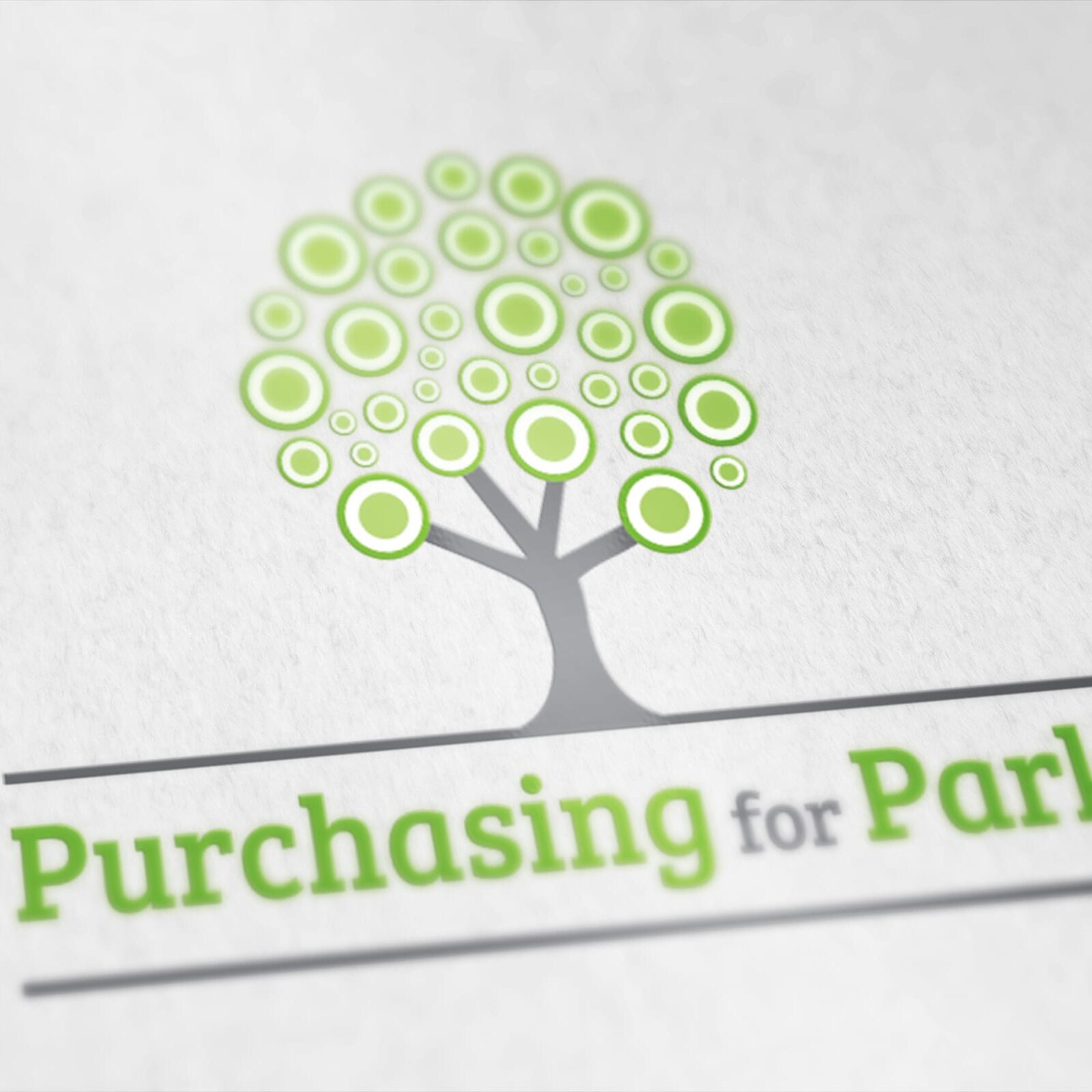 Logo design for Purchasing for Parks